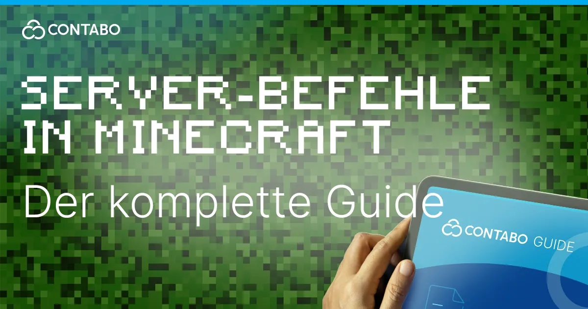 Server-Befehle in Minecraft: Der komplette Guide