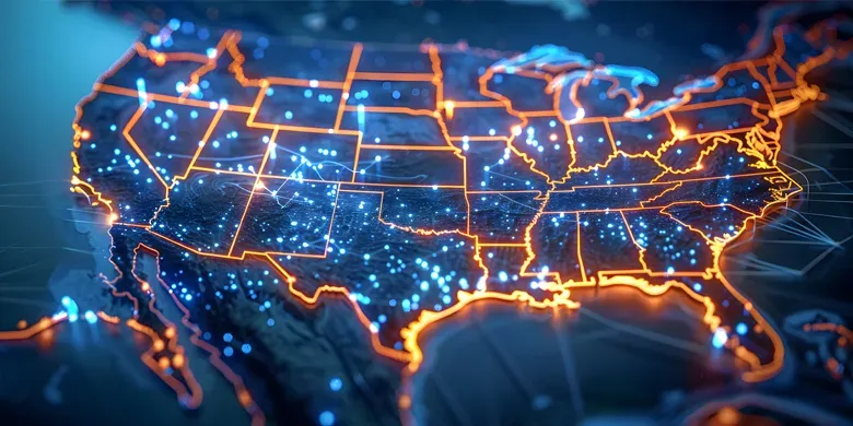 connectivity of united states location