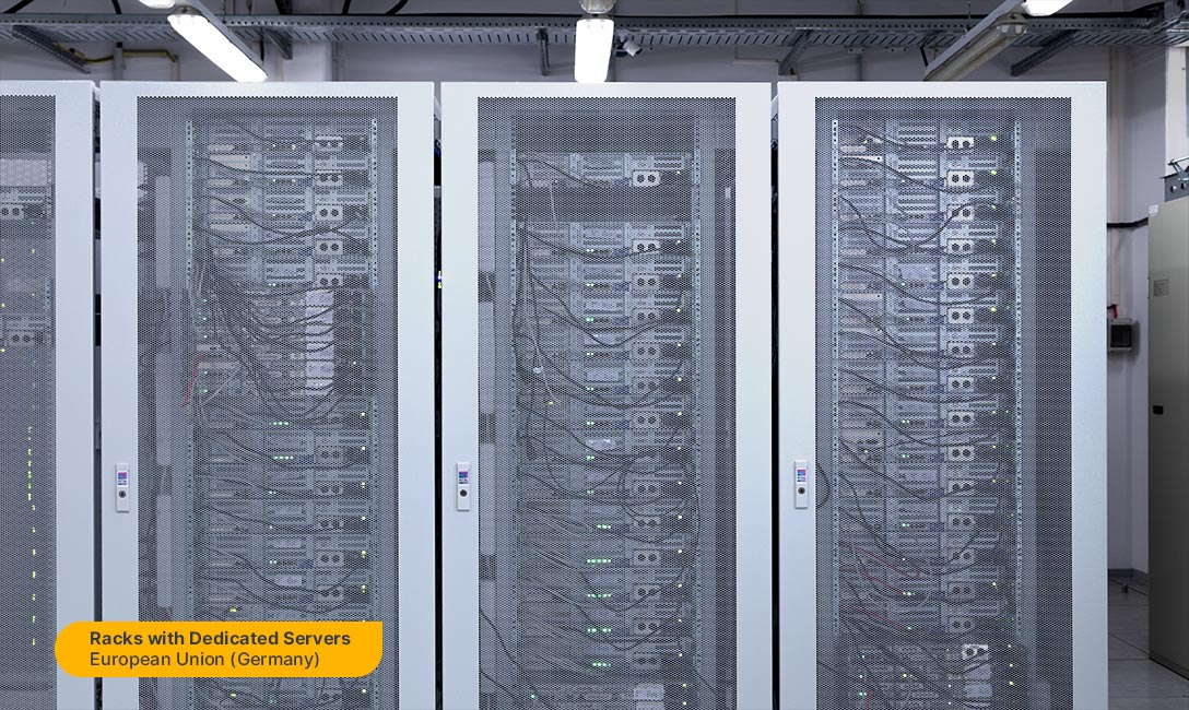 Rack with Dedicated Servers